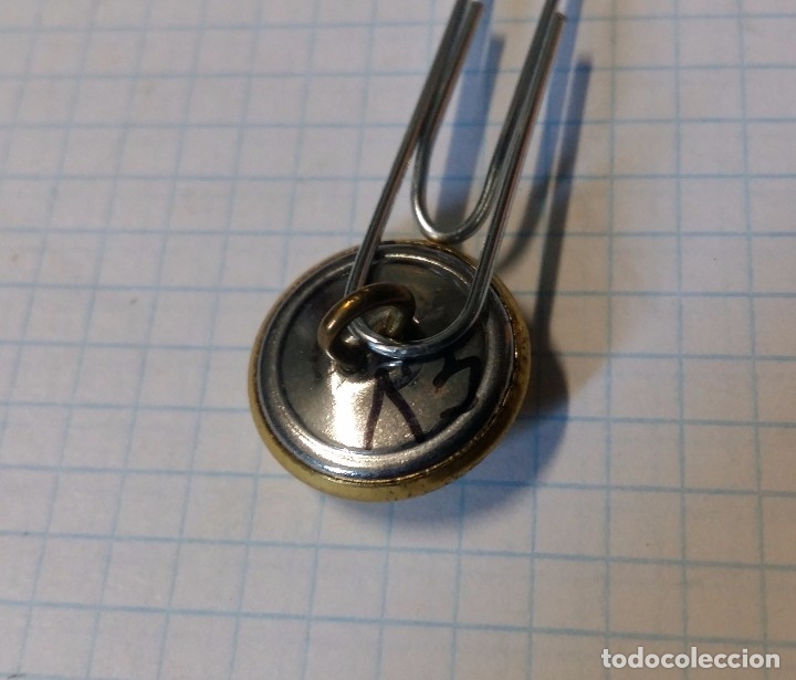 Militaria: Bot&oacute;n peque&ntilde;o de m&uacute;sico - Foto 2