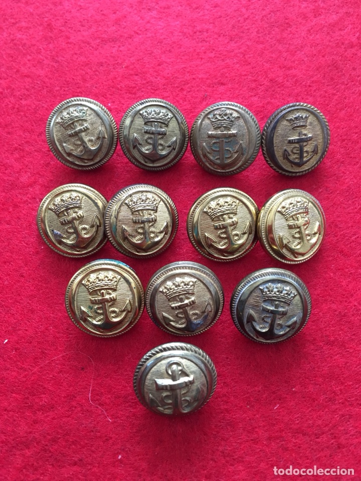Militaria: Botones Armada Franco - Foto 1