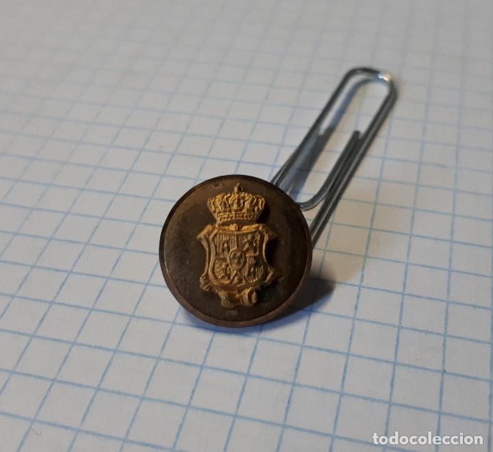 Militaria: Bot&oacute;n her&aacute;ldico, 13 mm - Foto 1