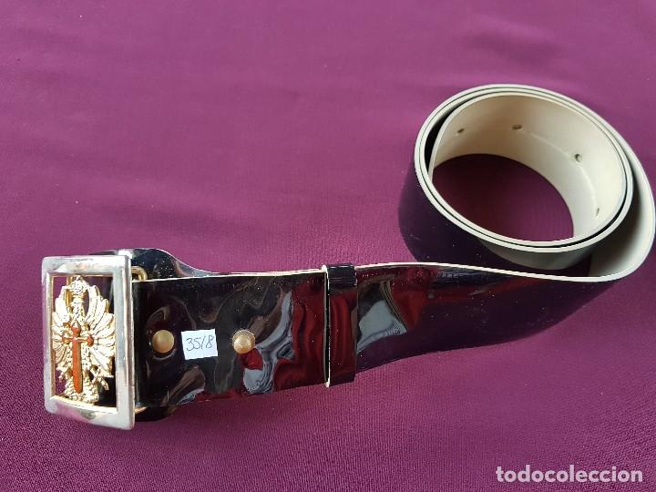 Militaria: CINTURON DE CHAROL DEL EJERCITO ESPA&Ntilde;OL - Foto 1