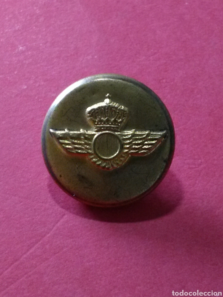 Militaria: BOTON MILITAR DEL EJ&Eacute;RCITO DEL AIRE. - Foto 1