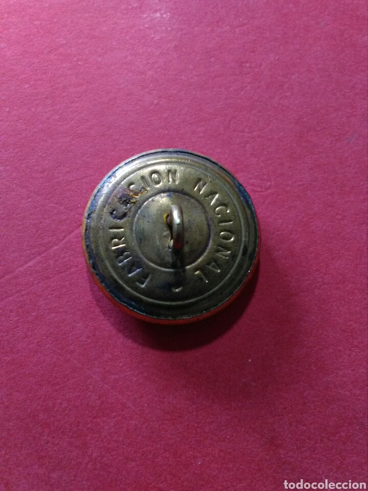 Militaria: BOTON MILITAR DEL EJ&Eacute;RCITO DEL AIRE. - Foto 2