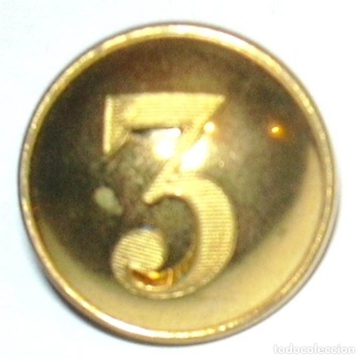 Militaria: boton GUERRA DE CUBA NUMERO 3 - Foto 1