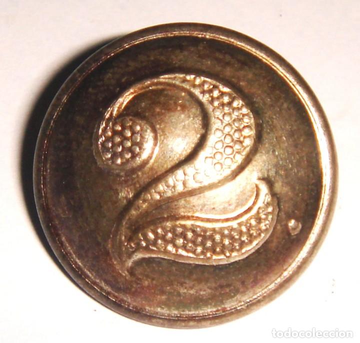 Militaria: boton GUERRA DE CUBA NUMERO 2 - Foto 1