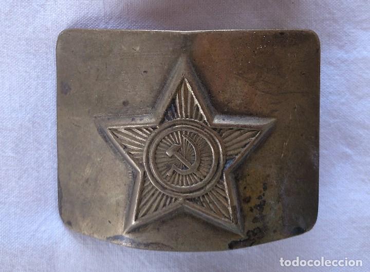 Militaria: HEBILLA SOVI&Eacute;TICA. - Foto 1
