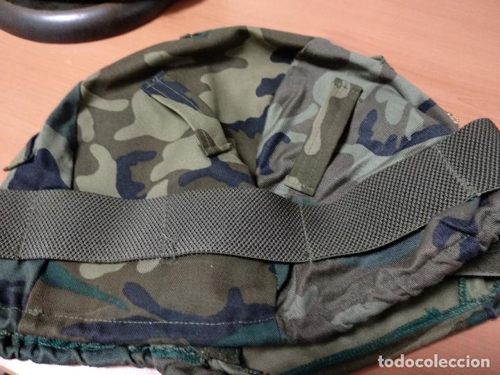 Militaria: FUNDA DE CASCO EN PERFECTAS CONDICIONES - Foto 1