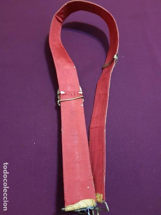 Militaria: BANDOLERA DEL CINTURON DE GALA DEL EJERCITO ESPA&Ntilde;OL - Foto 2
