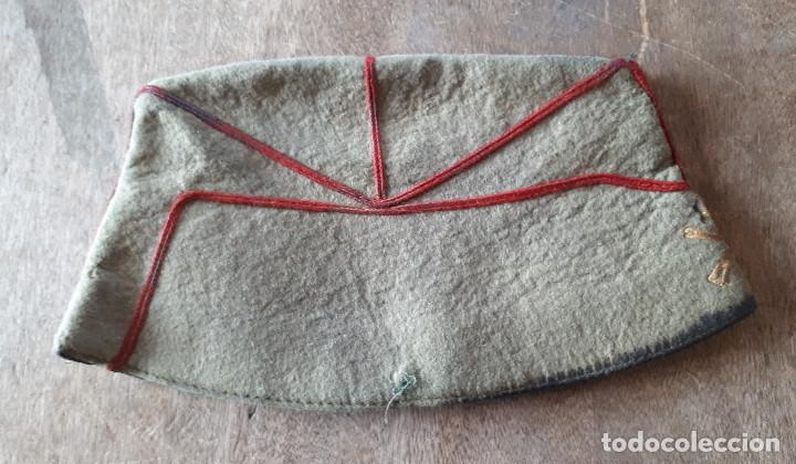 Militaria: Gorrillo de la legi&oacute;n, sin corona - Foto 2