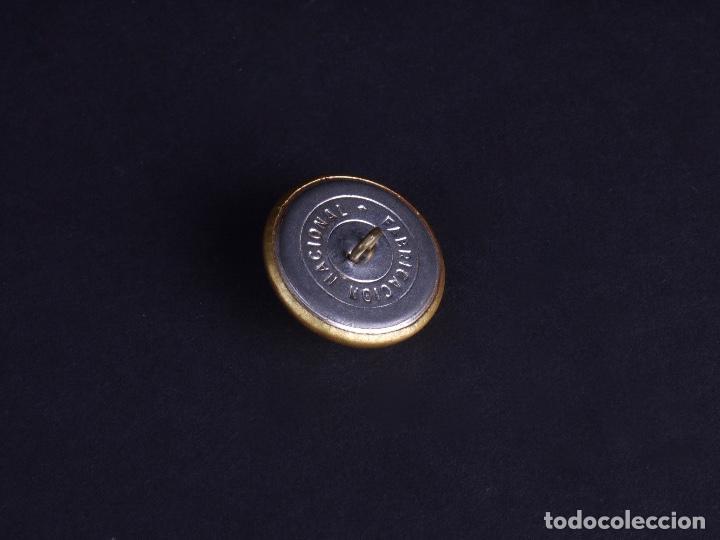 Militaria: BOT&Oacute;N EJ&Eacute;RCITO DE TIERRA GRANDE 1950 - Foto 2