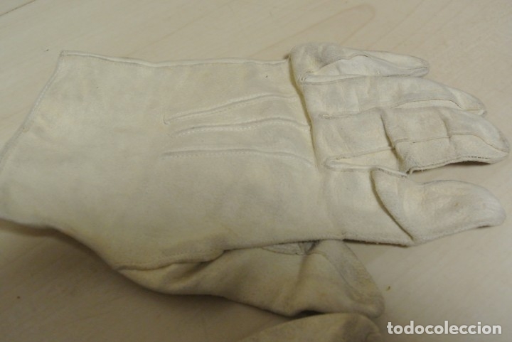Militaria: GUANTES BLANCOS DEL EJERCITO - Foto 5