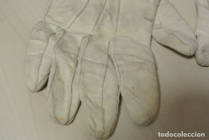 Militaria: GUANTES BLANCOS DEL EJERCITO - Foto 6
