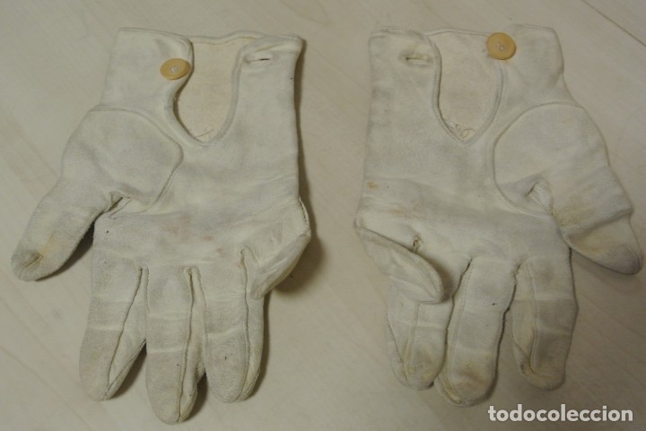 Militaria: GUANTES BLANCOS DEL EJERCITO - Foto 7