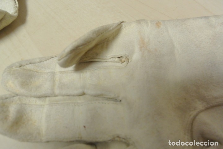 Militaria: GUANTES BLANCOS DEL EJERCITO - Foto 11