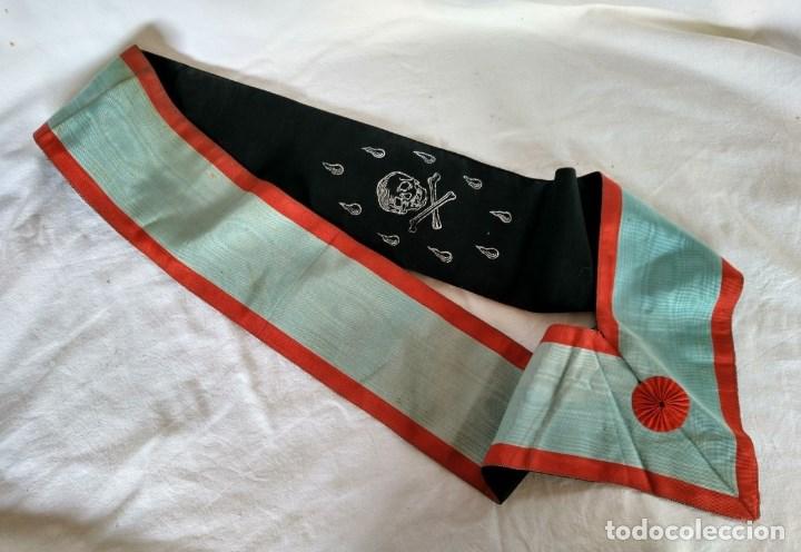 Militaria: BANDA MAS&Oacute;NICA REVERSIBLE. - Foto 1