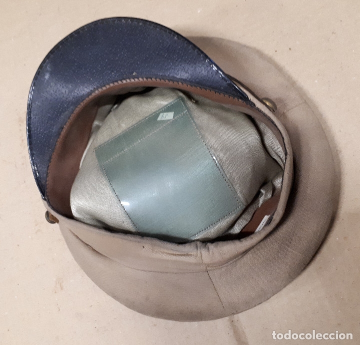 Militaria: Gorra antigua de 56 cm de per&iacute;metro interior - Foto 6