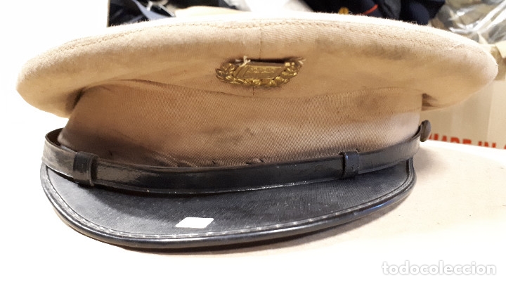 Militaria: Gorra antigua de 56 cm de per&iacute;metro interior - Foto 1