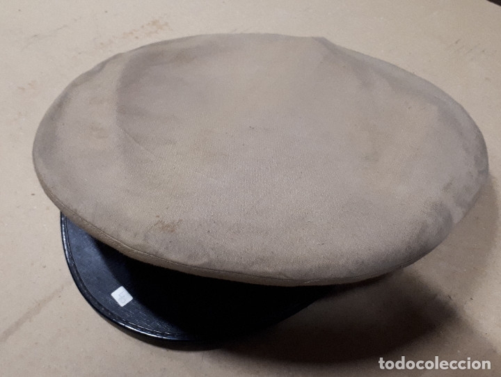 Militaria: Gorra antigua de 56 cm de per&iacute;metro interior - Foto 2