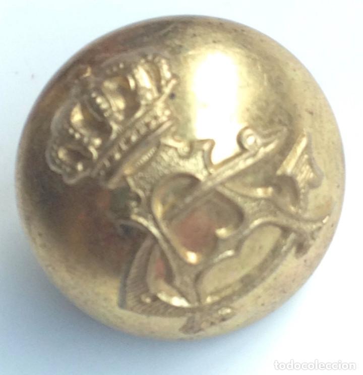 Militaria: BOTON ACADEMIA MILITAR. - Foto 1