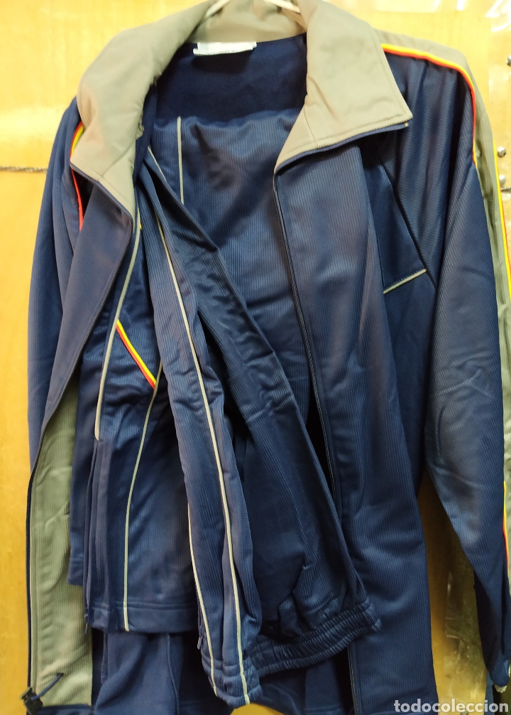 Militaria: CH&Aacute;NDAL AZUL EJ&Eacute;RCITO T-4 NUEVO - Foto 2