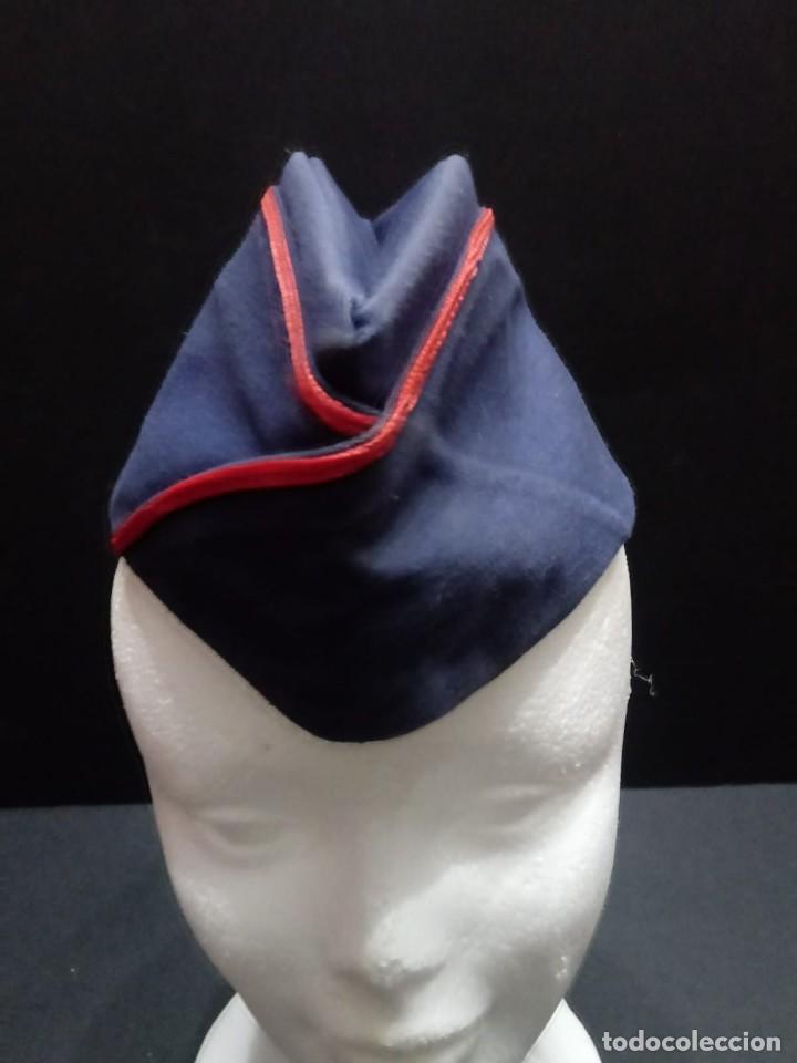 Militaria: Gorra de recluta ferrocarriles - Foto 1