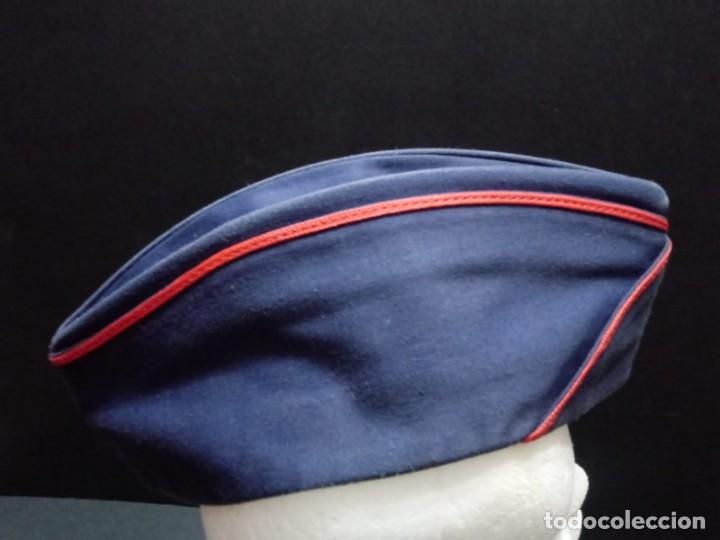 Militaria: Gorra de recluta ferrocarriles - Foto 2