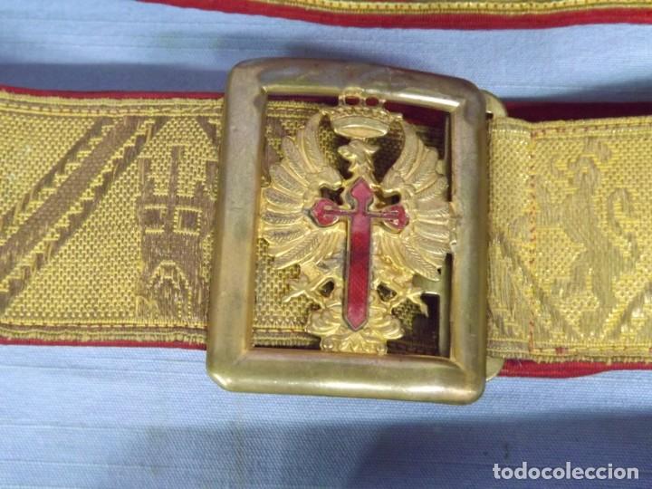 Militaria: CINTURON Y CARTUCHERA MILITAR - Foto 2