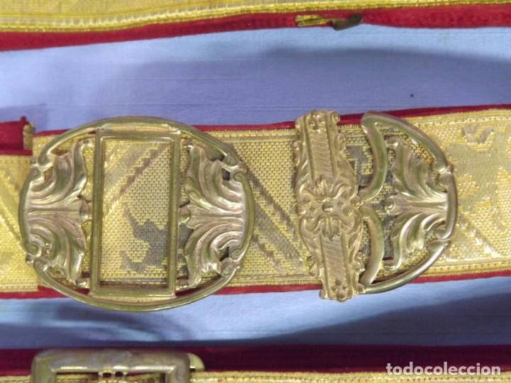 Militaria: CINTURON Y CARTUCHERA MILITAR - Foto 4