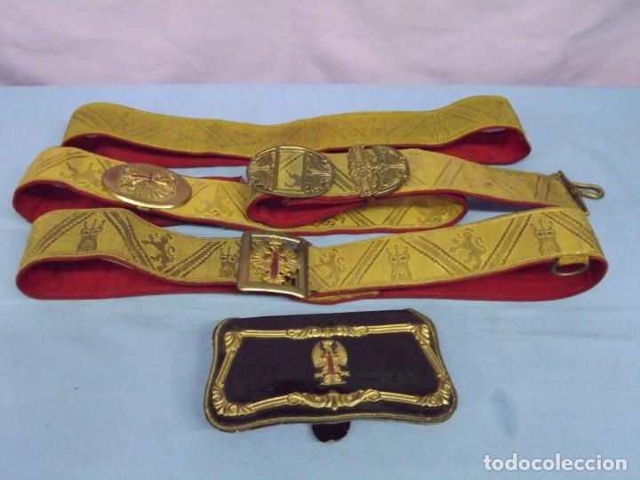 Militaria: CINTURON Y CARTUCHERA MILITAR - Foto 5