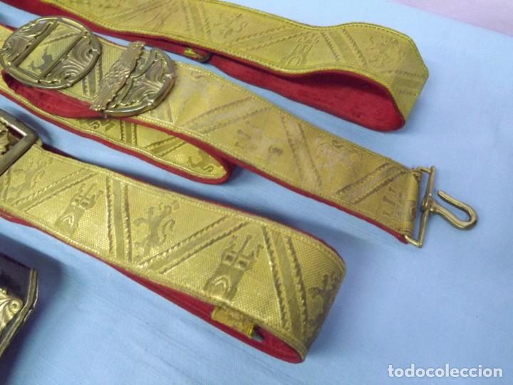 Militaria: CINTURON Y CARTUCHERA MILITAR - Foto 6