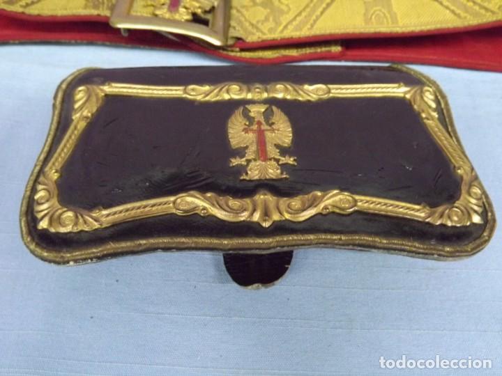 Militaria: CINTURON Y CARTUCHERA MILITAR - Foto 8