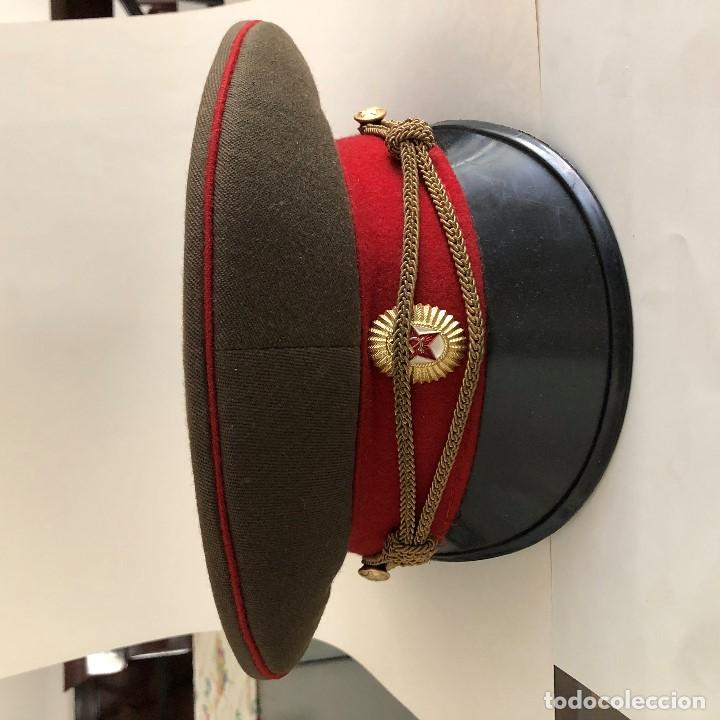 Militaria: Gorra de plato del Ejercito de la antigua Uni&oacute;n Sovietica - Foto 1