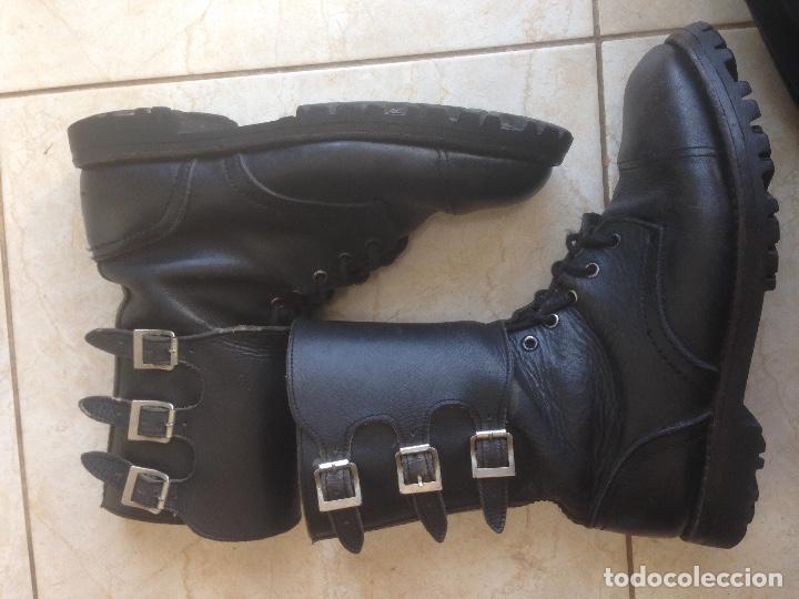 Botas segarra tres hebillas talla 42, ejército - Vendido en Venta Directa -  153621558