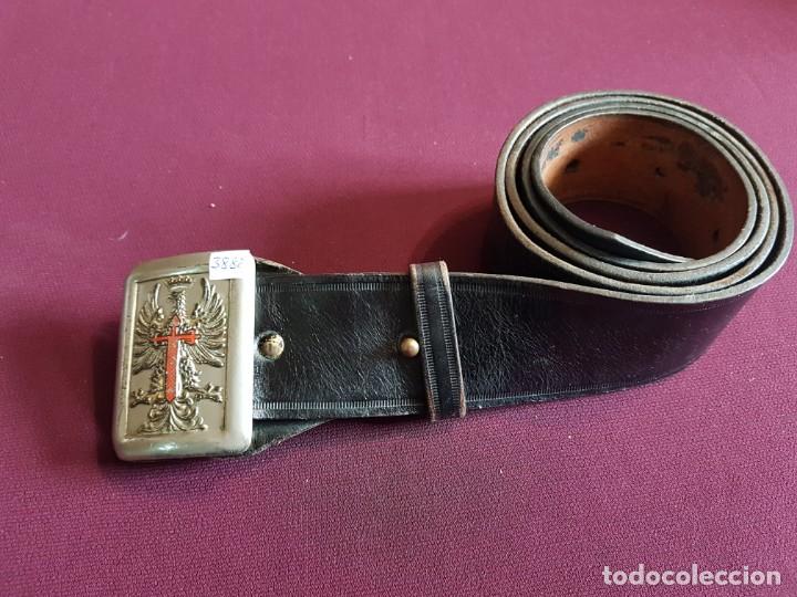 Militaria: ANTIGUO CINTURON DEL EJERCITO ESPA&Ntilde;OL - Foto 1