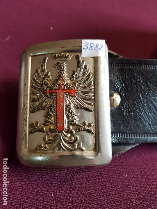 Militaria: ANTIGUO CINTURON DEL EJERCITO ESPA&Ntilde;OL - Foto 2