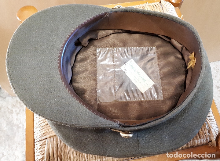 Militaria: Gorra de Sargento, &Eacute;poca de Juan Carlos - Foto 3