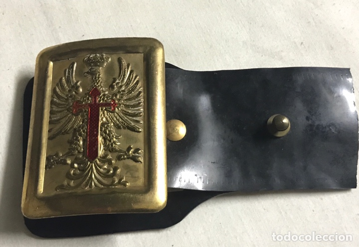 Militaria: HEBILLA PARA CINTUR&Oacute;N DEL EJ&Eacute;RCITO ESPA&Ntilde;OL - Foto 1