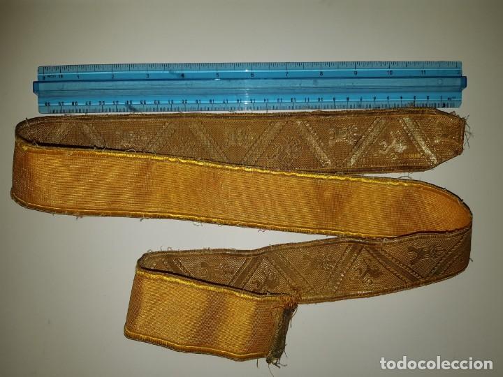 Militaria: CINTUR&Oacute;N SIN RELLENO, S&Oacute;LO CARA. - Foto 1