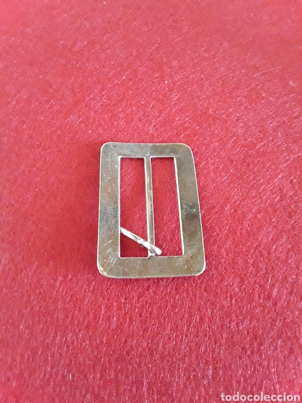 Militaria: Hebilla militar plateada - Foto 1