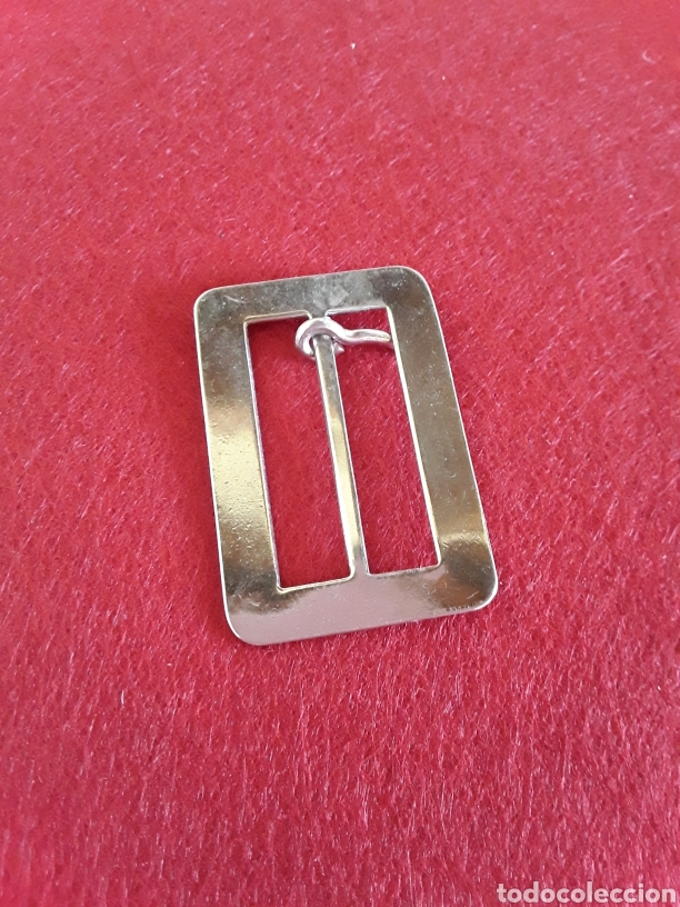 Militaria: Hebilla militar plateada - Foto 1