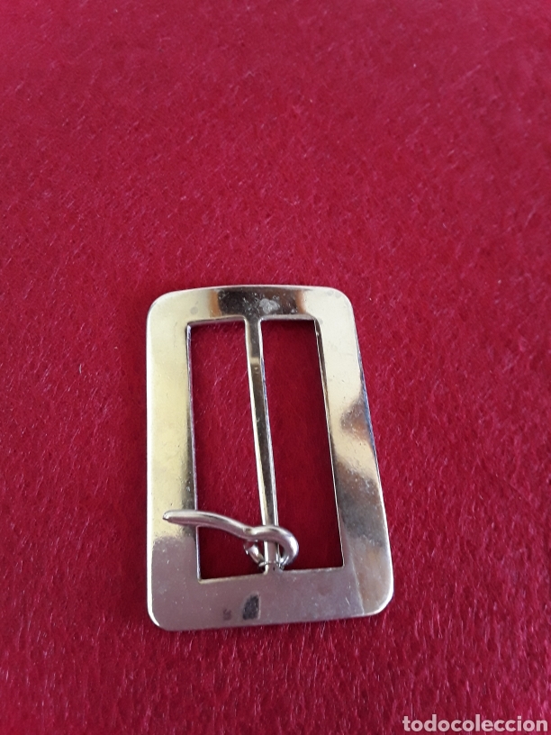 Militaria: Hebilla militar plateada - Foto 1