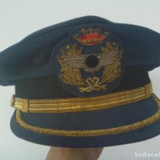 Militaria: AVIACION : GORRA DE OFICIAL INGENIERO AERONAUTICO ( ROKISKI CON CIRCULO NEGRO ), EPOCA DE FRANCO