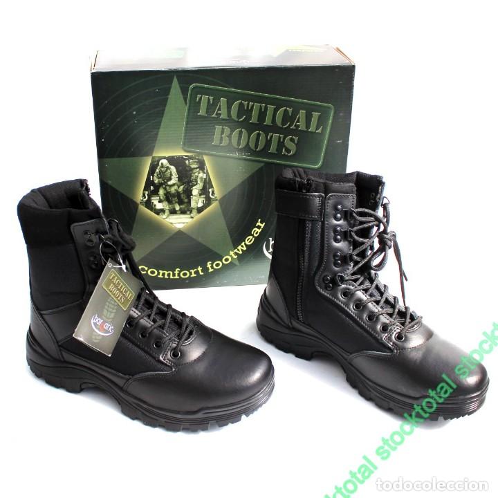bota negra barbaric bota tactica talla 38 34773 - Comprar Botas militares  antiguas y calzado militar en todocoleccion - 158217574