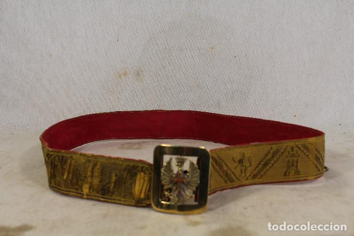 Militaria: cinturon comandante - Foto 1