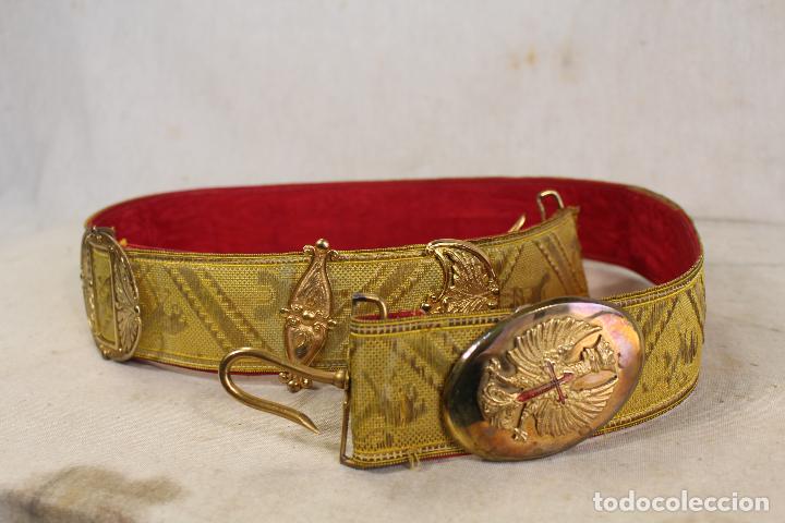 Militaria: cinturon comandante - Foto 1