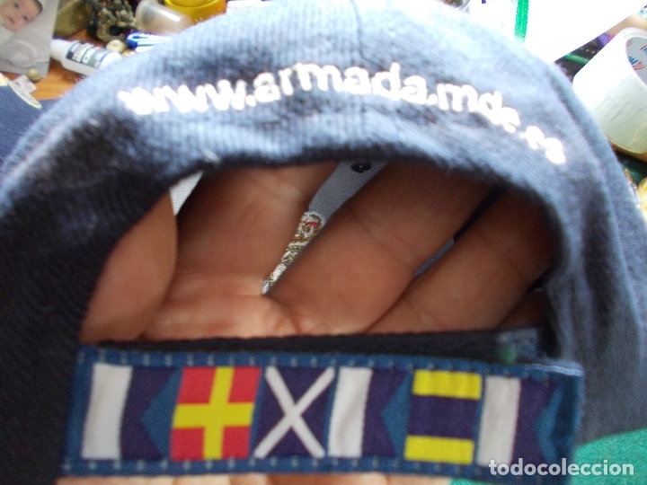 Militaria: GORRA DE LA ARMADA MARINA - Foto 2