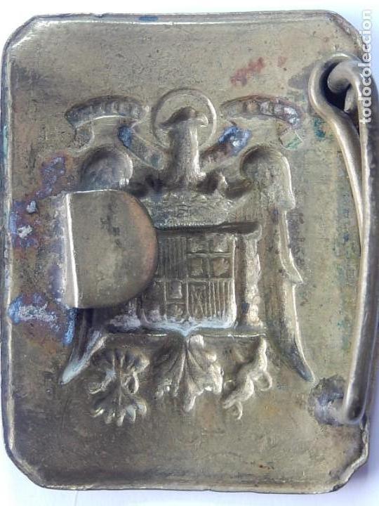 Militaria: Hebilla. Regimiento Guardia de S.E. el Jefe del Estado y General&iacute;simo de los Ej&eacute;rcitos. - Foto 9