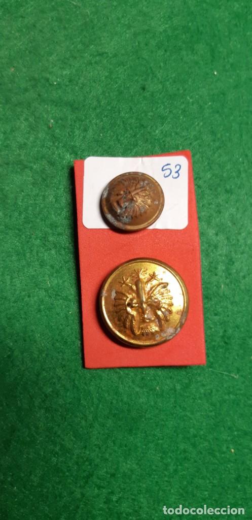 Militaria: BOTONES EJ&Eacute;RCITO DE TIERRA. - Foto 1