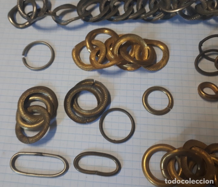 Militaria: Lote de anillas de cascos - Foto 2