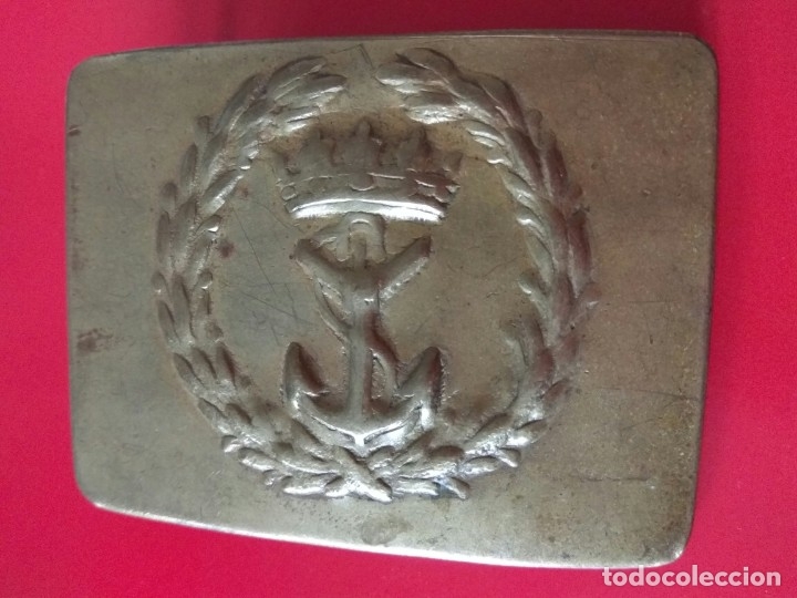 Militaria: HEBILLA DE LA MARINA - Foto 1