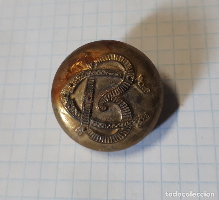 Militaria: Bot&oacute;n BC, 25 mm - Foto 1
